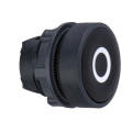 Harmony tête de bouton poussoir - Ø22 - noir - O