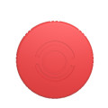 TETE ARRET URGENCE 60MM TOURNER POUR DEVEROUILLER EN418 A VERROUILLAGE BRUSQUE