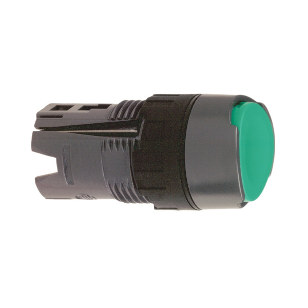 tête pour bouton poussoir diam 16 vert