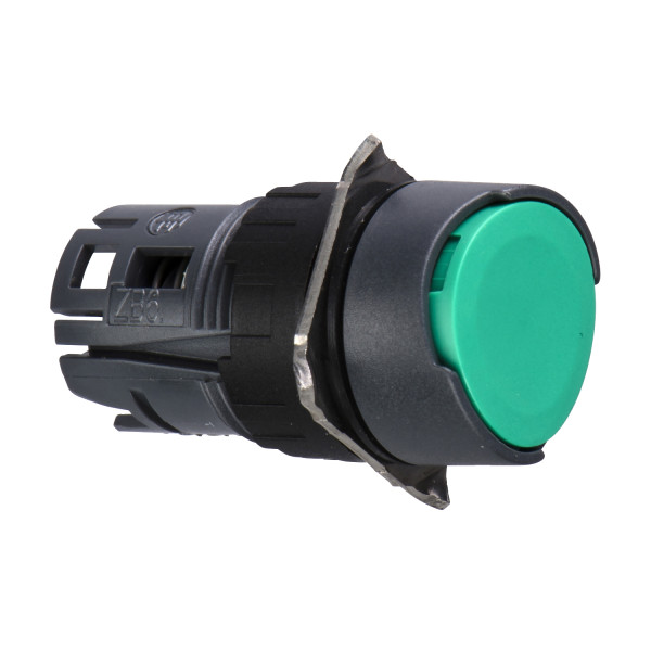 tête pour bouton poussoir diam 16 vert