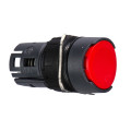 tête pour bouton poussoir diam 16 rouge