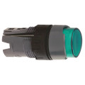 tête pour bouton poussoir lumineux diam 16 vert