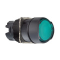 tête pour bouton poussoir lumineux diam 16 vert