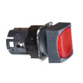 tête carrée pour bouton poussoir lumineux diam 16 rouge