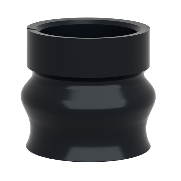Harmony soufflet noir - pour bouton-poussoir d'arrêt d'urgence - Ø22