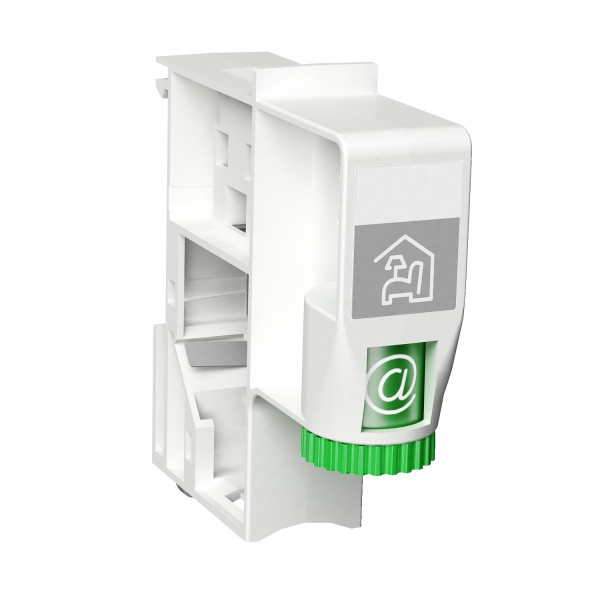 Accessoire de fixation RJ45 vide Schneider LexCom Home pour connecteur RJ45 S-ONE