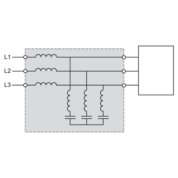 FILTRE PASSIF 6A 400V 50H Z