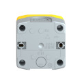 BOITE 1 TROU, BOUTON ZB5AA253 AMPOULE ALLUMEE ET 1NO1NC