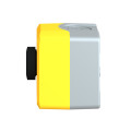 BOITE 1 TROU, BOUTON ZB5AA253 AMPOULE ALLUMEE ET 1NO1NC