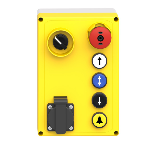 COFFRET JAUNE AU EN81, BPUP, BPD UPDOWN ,