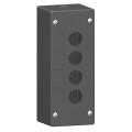 BOITE A BOUTONS VIDE XALG PLASTIQUE 4 PERCAGES HORIZONTAUX