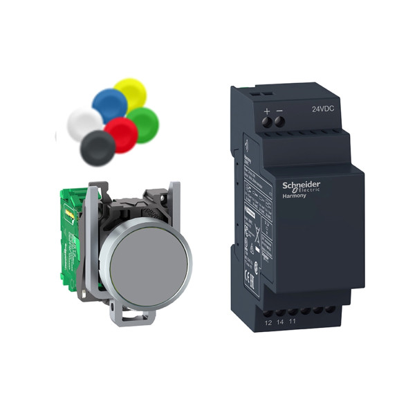 Harmony pack sans pile & sans fil - Ø22 - récepteur programmable 24-240Vac