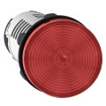 Harmony voyant rond - Ø22 - rouge - LED intégrée - 24V 