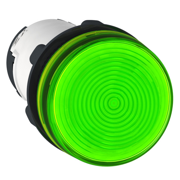 Harmony voyant rond - Ø22 - vert - BA 9s base - <= 250 V 