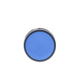 Harmony bouton-poussoir affleurant - Ø22 - bleu - 1O+1F