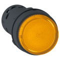 Harmony bouton poussoir lumineux - Ø22 - LED orange - à accrochage - 1F - 120v