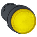 Harmony bouton poussoir lumineux - Ø22 - LED jaune - à accrochage - 1F - 24v