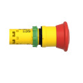 Harmony arrêt d'urgence - rouge Ø40mm - Ø22 - pousser-tirer - 1O