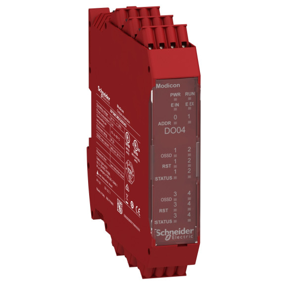 Preventa Xpsmcm - Module Extension 4 Sorties Ossd Connecteur à Ressort