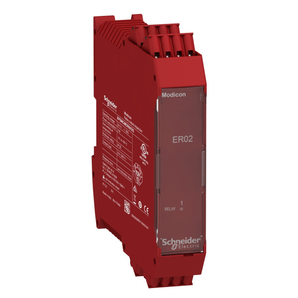 Preventa Xpsmcm - Module Extension 2 Sorties Relais 2no+1nc Connecteur à Ressort