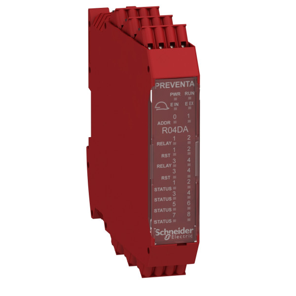 Preventa Xpsmcm Module Extension 4sorties Relais Configurable Connecteur Ressort