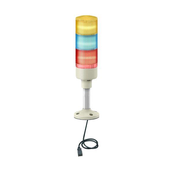 USB COLONNE LUMINEUSE, 10 0MM POLE W FIX