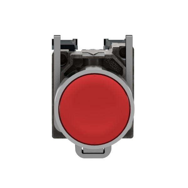 BOUTON POUSSOIR, ROUGE, 1 NO 1NC CONTACT