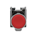 BOUTON POUSSOIR, ROUGE, 1 NO 1NC CONTACT
