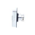 Harmony tête bt-pous double touche - Ø22 - blanc + noir - E - S - IP66, IP69 K
