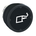 Harmony tête de BP Ø37 IP69K - Ø22 -  noir - avec marquage