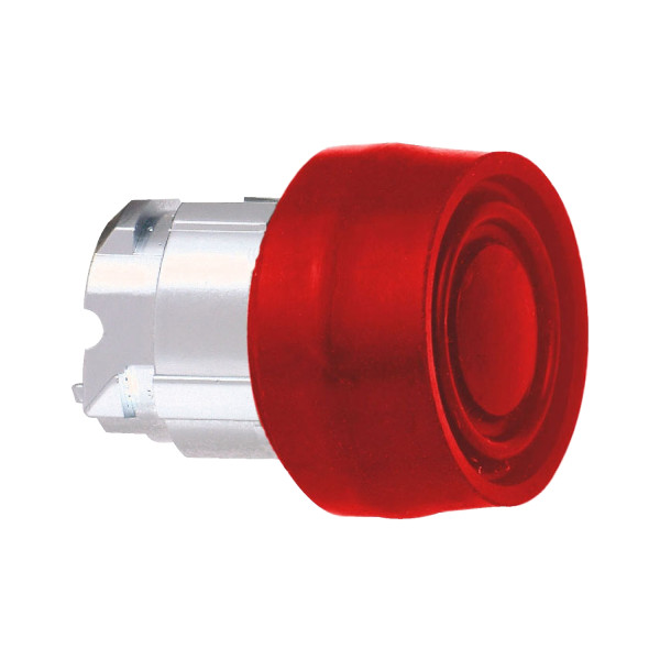 Harmony tête de bouton poussoir + capuchon IP66 - Ø22 - rouge