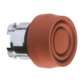Harmony tête de bouton poussoir + capuchon IP66 - Ø22 - rouge