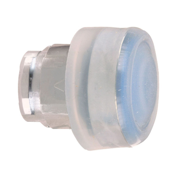 Harmony tête de bouton poussoir + capuchon IP69K - Ø22 - bleu