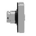 Harmony tête bt-pous doub touche Ø22 blanc+noir flèche haut flèche bas IP66