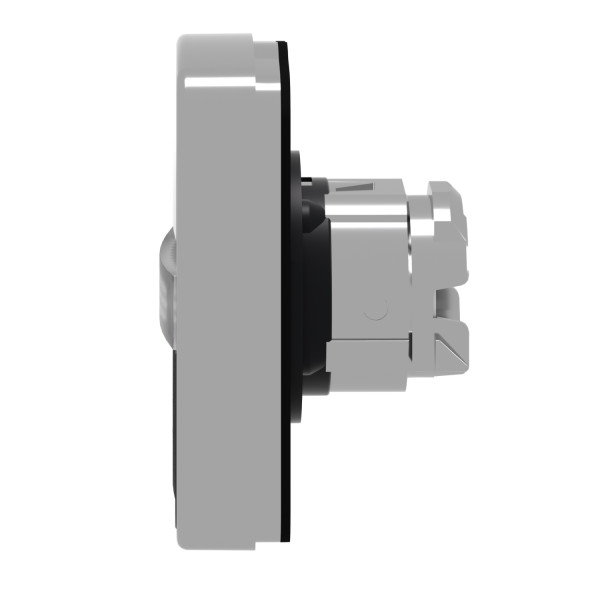 Harmony tête bt-pous doub touche Ø22 blanc+noir flèche haut flèche bas IP66