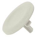 Harmony cabochon lisse - blanc pour poussoir rond Ø22