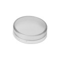Harmony cabochon lisse - blanc pour voyant rond Ø22