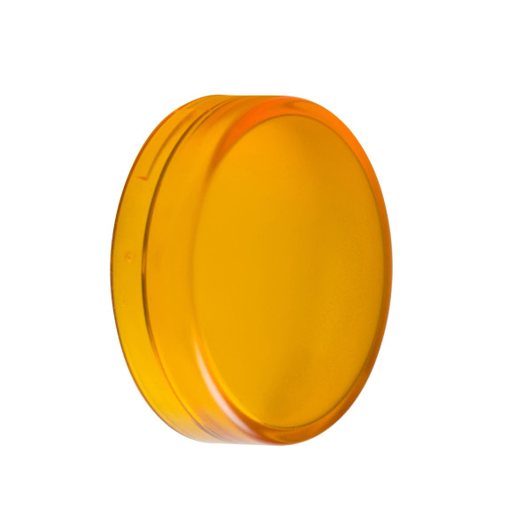 Harmony cabochon lisse - jaune pour voyant rond Ø22