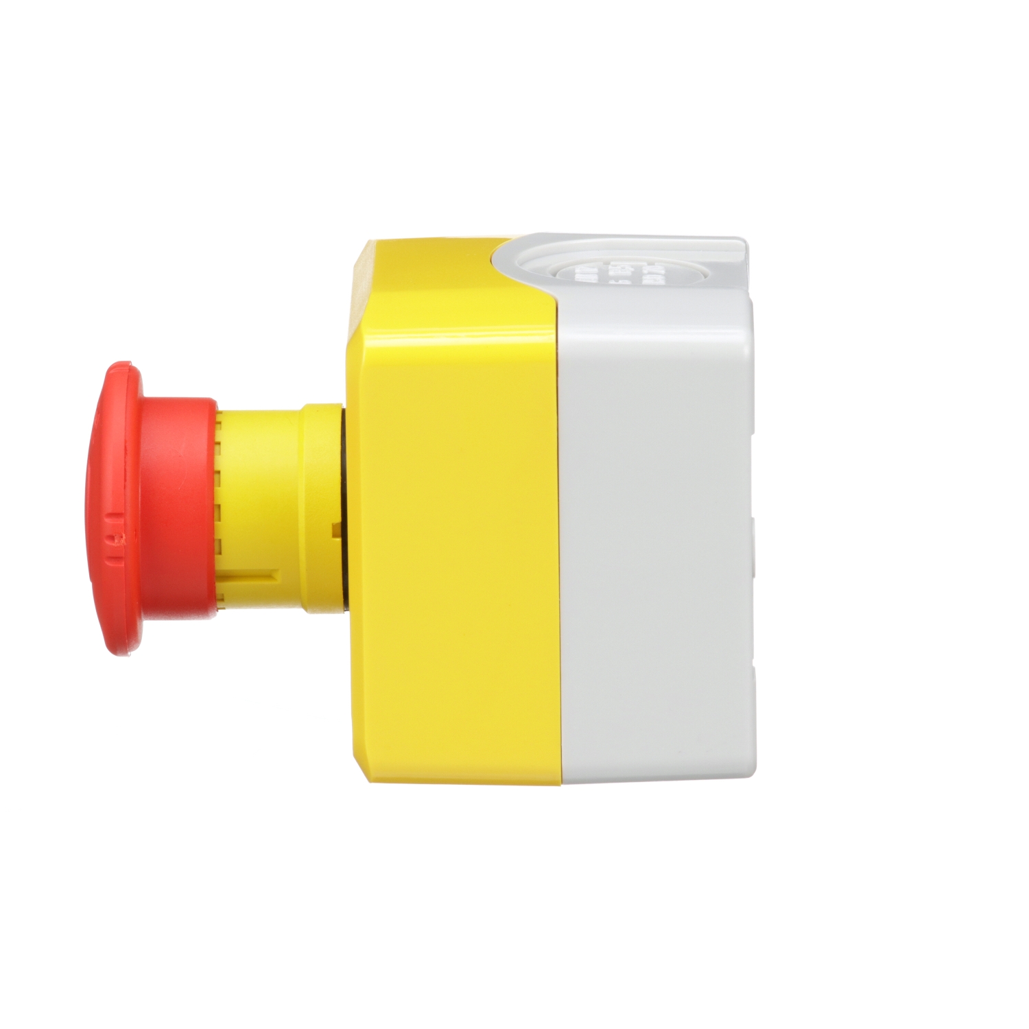 Garde Métallique Jaune Cadenassable Pour Bouton D'arrêt D'urgence 40 Mm Schneider Harmony