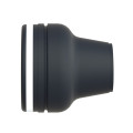 tête capuchonnée pour bouton-poussoir XAC-B - noir - 16 mm, -25..+70 °C