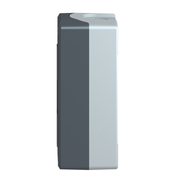 Boîte vide 3 trous Schneider XALD03 – Ø22 mm – Harmony XAL – Couvercle gris foncé / fond gris clair