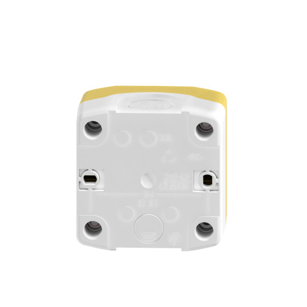 Harmony boite jaune 1 arrêt d'urgence rouge Ø40 tourner pour déverrouiller 2O