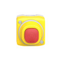 Harmony xal - boite arrêt urgence avec anneau lumin - blanc rouge - 1o+1f - 24v