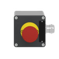 BOITE A BOUTON ATEX METALLIQUE  UN BOUTON ARRET D URGENCE