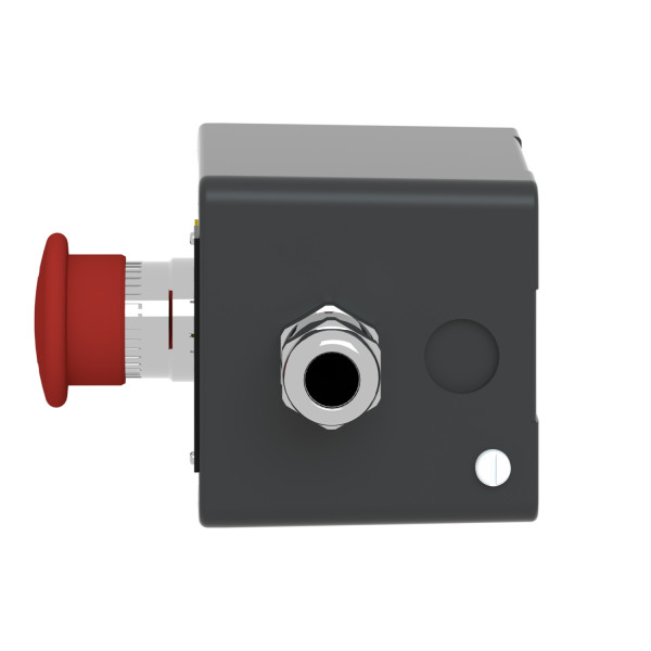 BOITE A BOUTON ATEX METALLIQUE  UN BOUTON ARRET D URGENCE