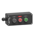 BOITE A BOUTON ATEX EN PLASTIQUE  TROIS BOUTONS