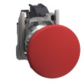 Harmony xb4 - bouton poussoir coup de poing - 1o - Ø40 - rouge - atex