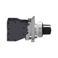 Harmony xb4 - bouton tournant atex - 2 positions fixes - 1f+1o - noir - Ø22