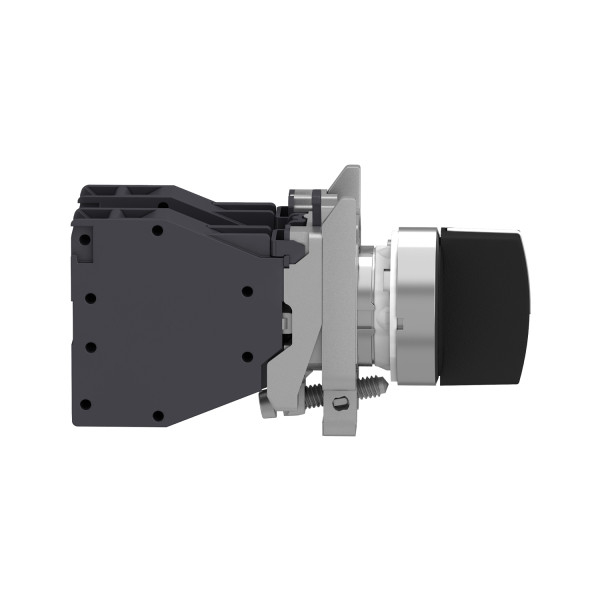Harmony xb4 - bouton tournant atex - 3 positions fixes - 2f - noir - Ø22
