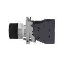 Harmony xb4 - bouton tournant atex - 3 positions fixes - 2f - noir - Ø22